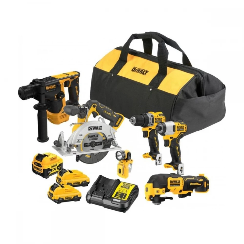 Комплект акумулаторни машини 12V, SET, DeWalt DCK611P1D2