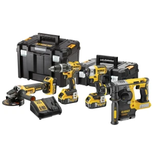 Комплект акумулаторни машини 18V безчеткови, SET, DeWalt DCK422P3T