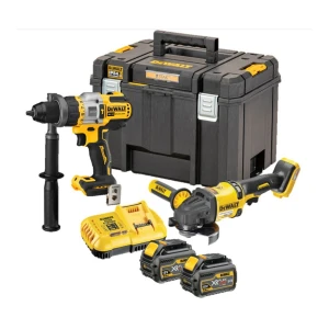 Комплект акумулаторни машини 18V, DeWalt DCK2016T2T; DCD999; DCG418