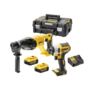 Комплект акумулаторни машини, DeWalt DCK2023M2T; DCH133; DCF787
