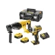 Комплект акумулаторни машини, DeWalt DCK2023M2T; DCH133; DCF787