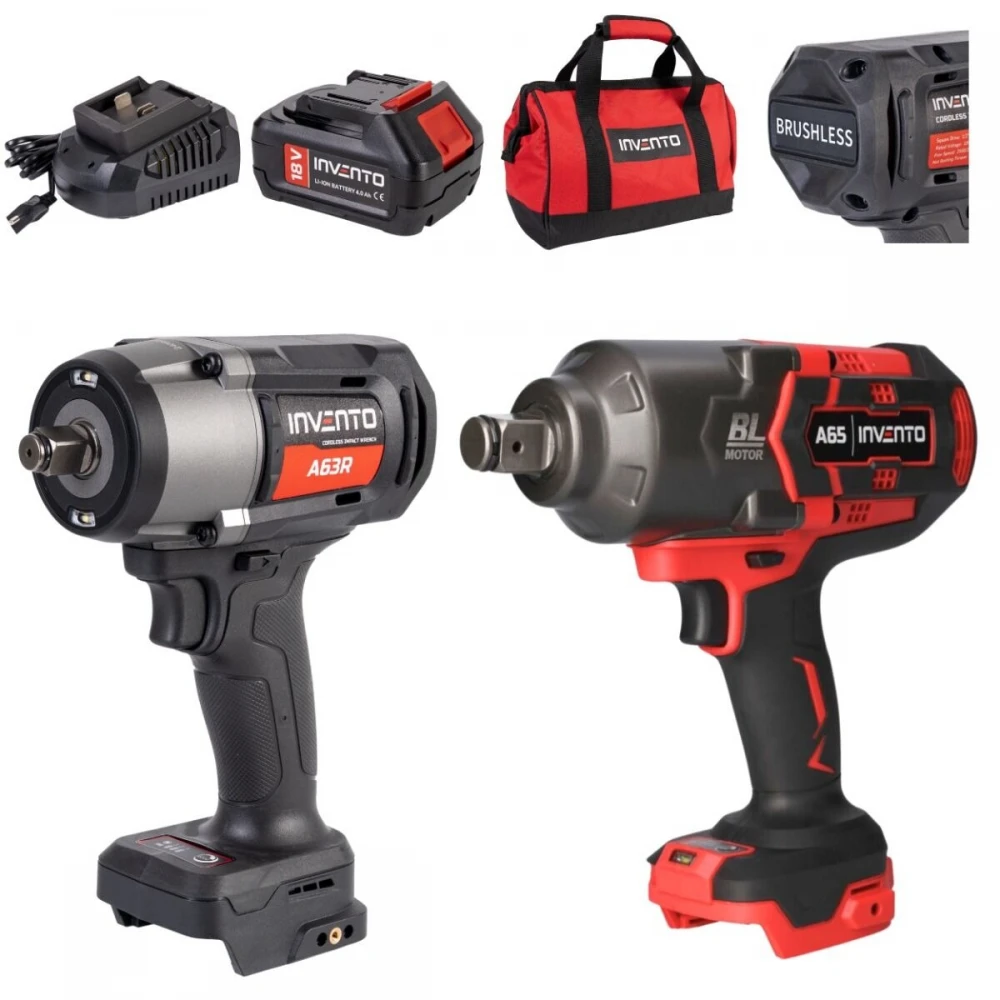 Комплект акумулаторни гайковерти с 2x 4Ah батерии + зарядно - PXASET7