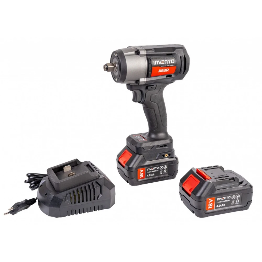 Комплект акумулаторни гайковерти с 2x 4Ah батерии + зарядно - PXASET7