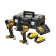 Комплект акумулаторни винтоверти 18V, DeWalt DCK2050H2T; DCD805; DCF850