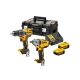 Комплект акумулаторни винтоверти 18V, DeWalt DCK2077P2T; DCD791; DCF894