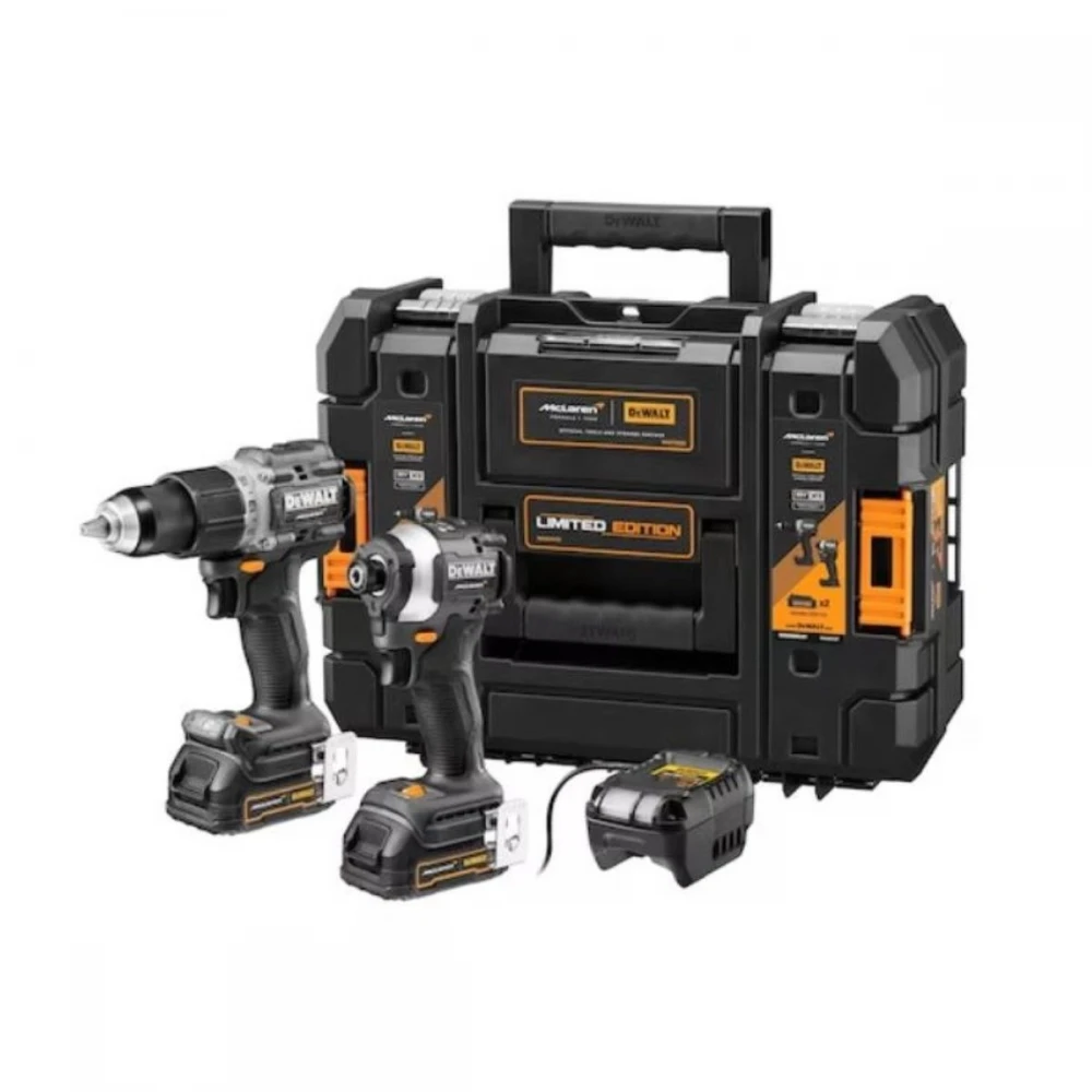 Комплект акумулаторни винтоверти 18V Limited edition, DeWalt DCK200ME2GT