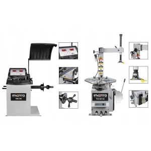 Комплект: балансьор за колела + монтажна машина на гуми - INVSET2EXP