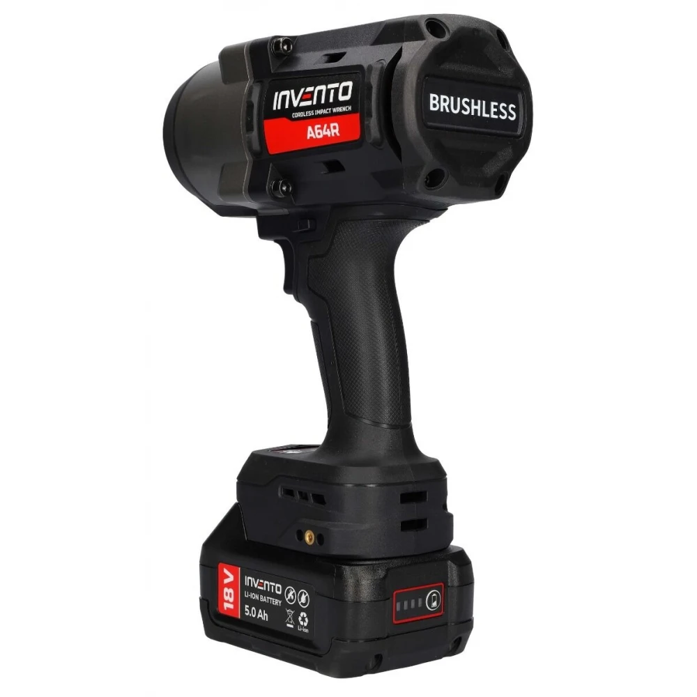 Комплект безжичен ударен гайковерт, 1880 Nm 1/2”, в чанта - PXA64R