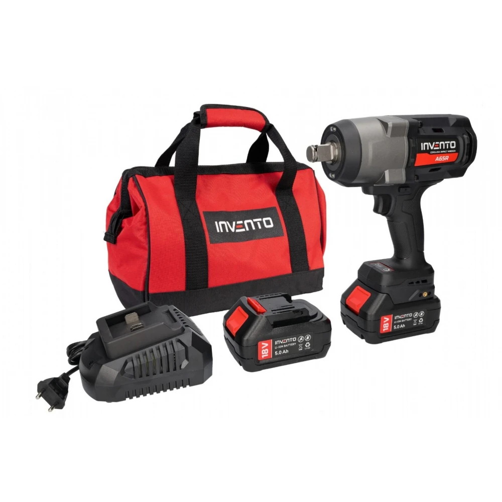 Комплект акумулаторен ударен гайковерт 2400 Nm 1", в чанта - PXA67R