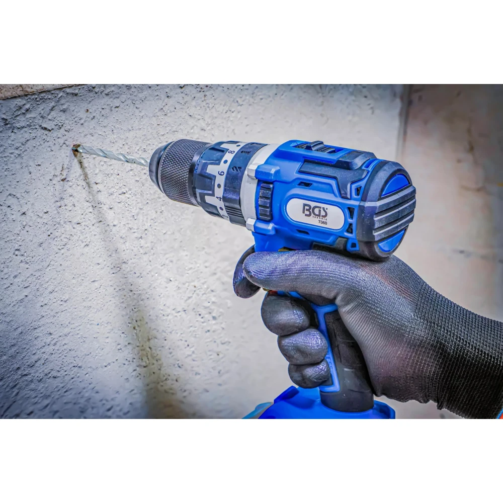 Комплект акумулаторна ударна бормашина / винтоверт 65 Nm - BGS7397