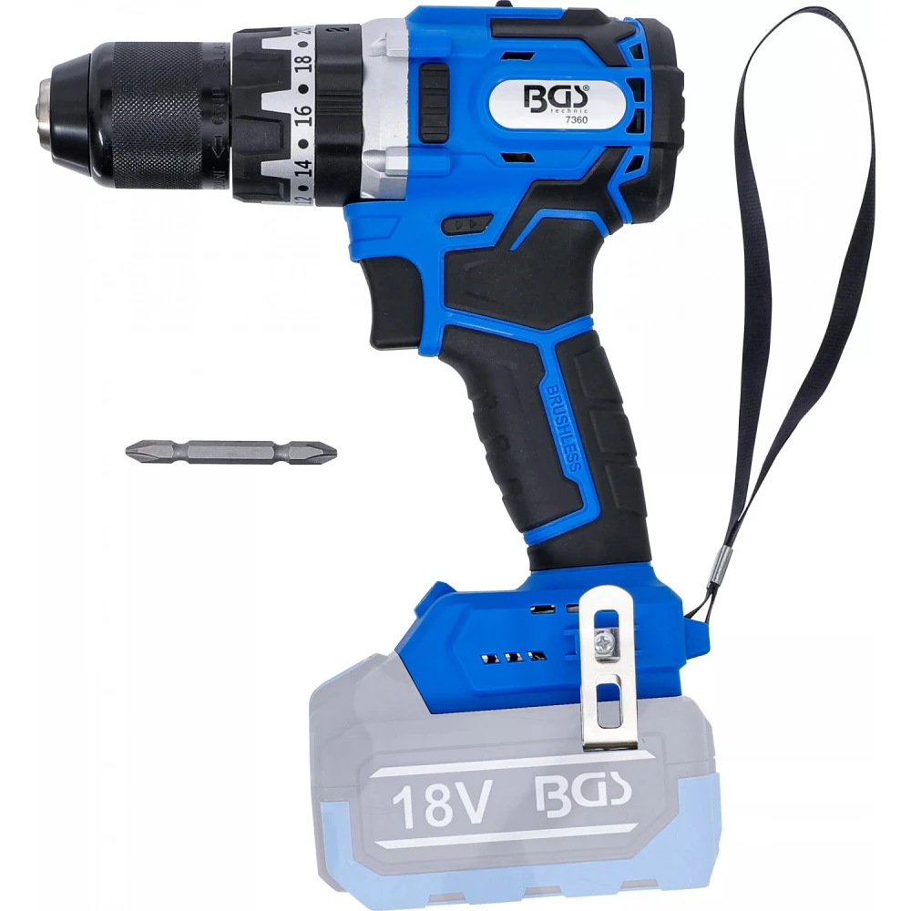 Комплект акумулаторна ударна бормашина / винтоверт 65 Nm - BGS7397