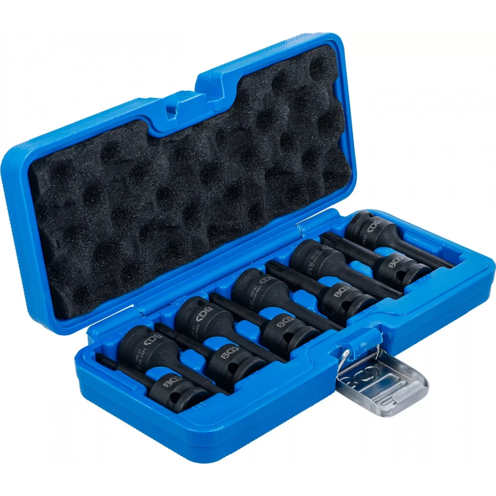 Серия ударни вложки с профил Ribe, 1/2", Cr-Mo, 75 мм - BGS5483