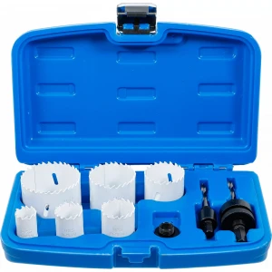 Комплект боркорони за метал / дърво / пластмаса 22 - 65 мм - BGS3906