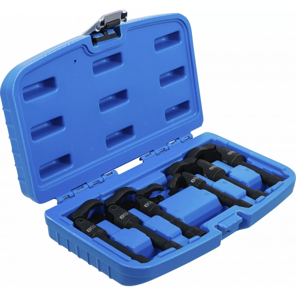 Комплект ключове тип „лула“ с шарнир, 10 мм, 3/8", 6 части - BGS74302