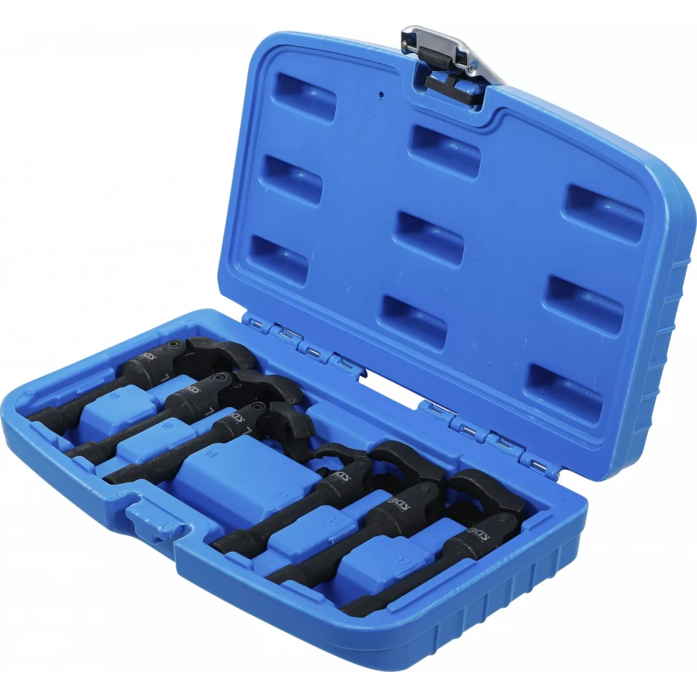 Комплект ключове тип „лула“ с шарнир, 10 мм, 3/8", 6 части - BGS74302