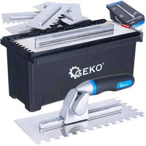 Назъбени маламашки 280x115 мм, комплект със сменяема дръжка - G02288