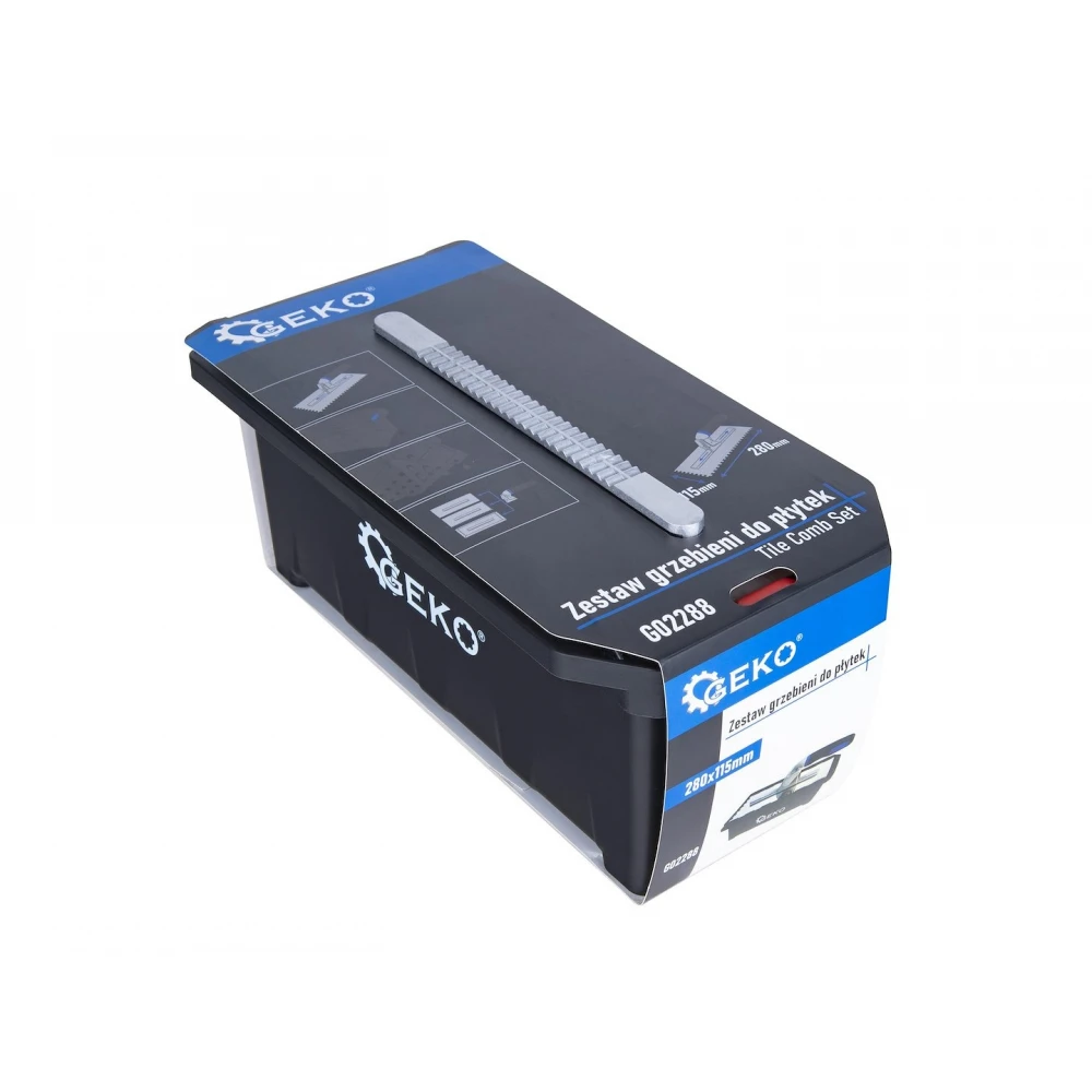 Назъбени маламашки 280x115 мм, комплект със сменяема дръжка - G02288