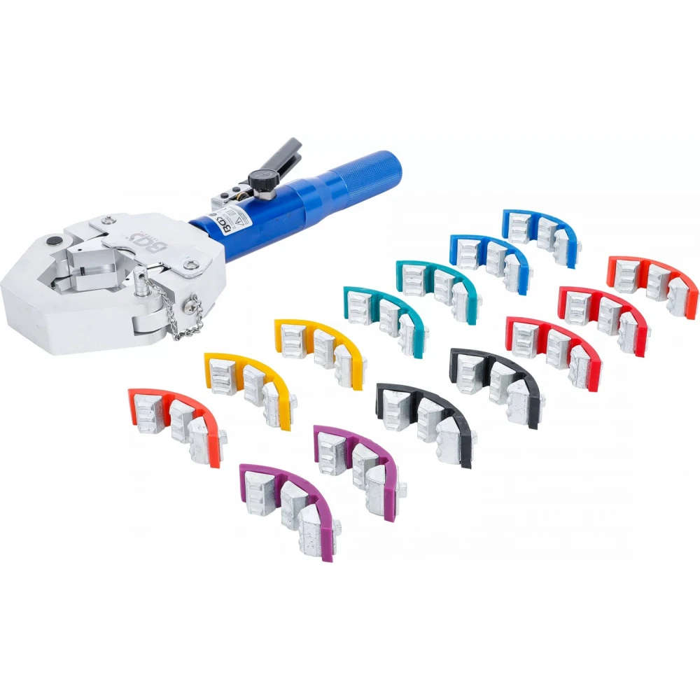 Комплект хидравлични клещи 35 kN, 15 мм - BGS72093