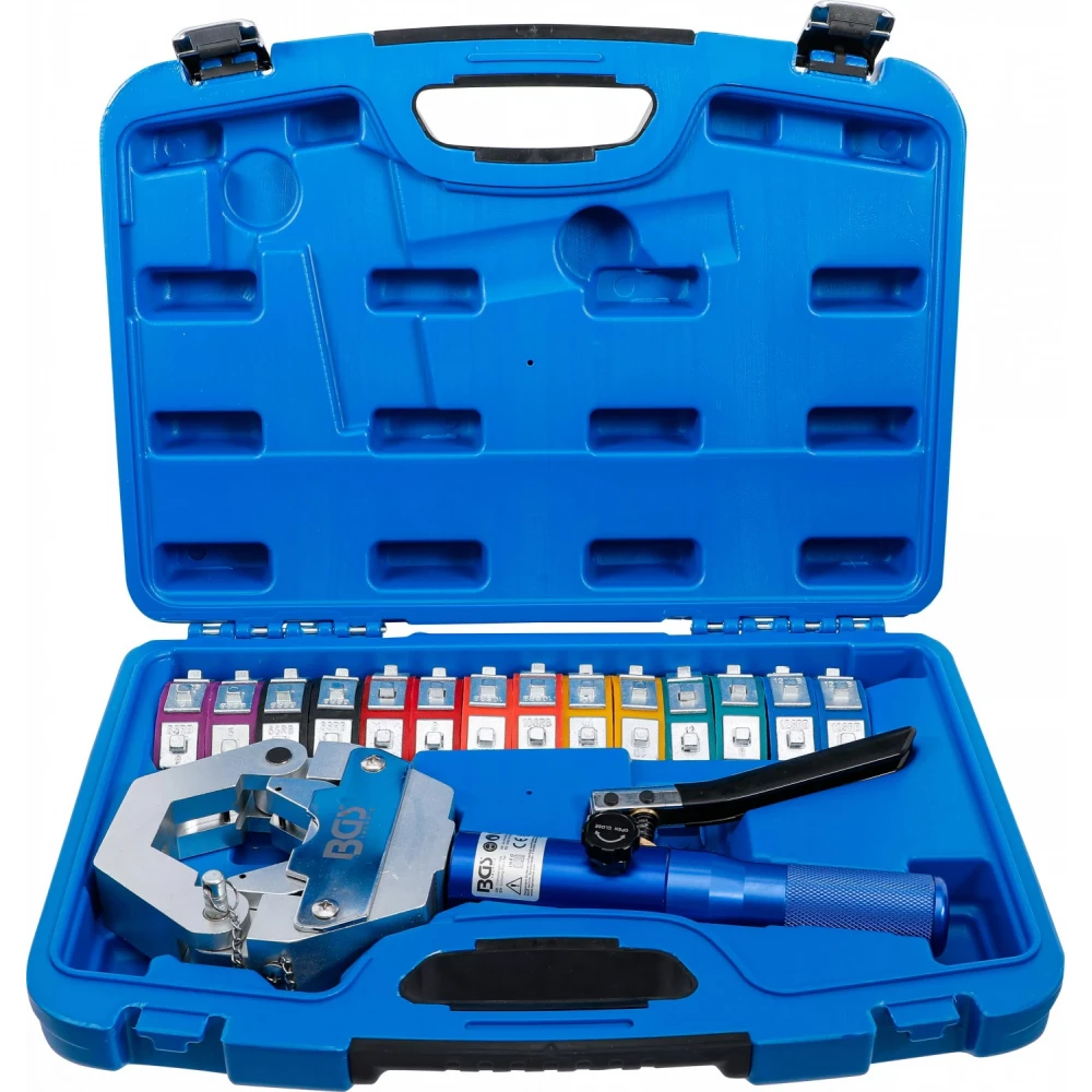 Комплект хидравлични клещи 35 kN, 15 мм - BGS72093