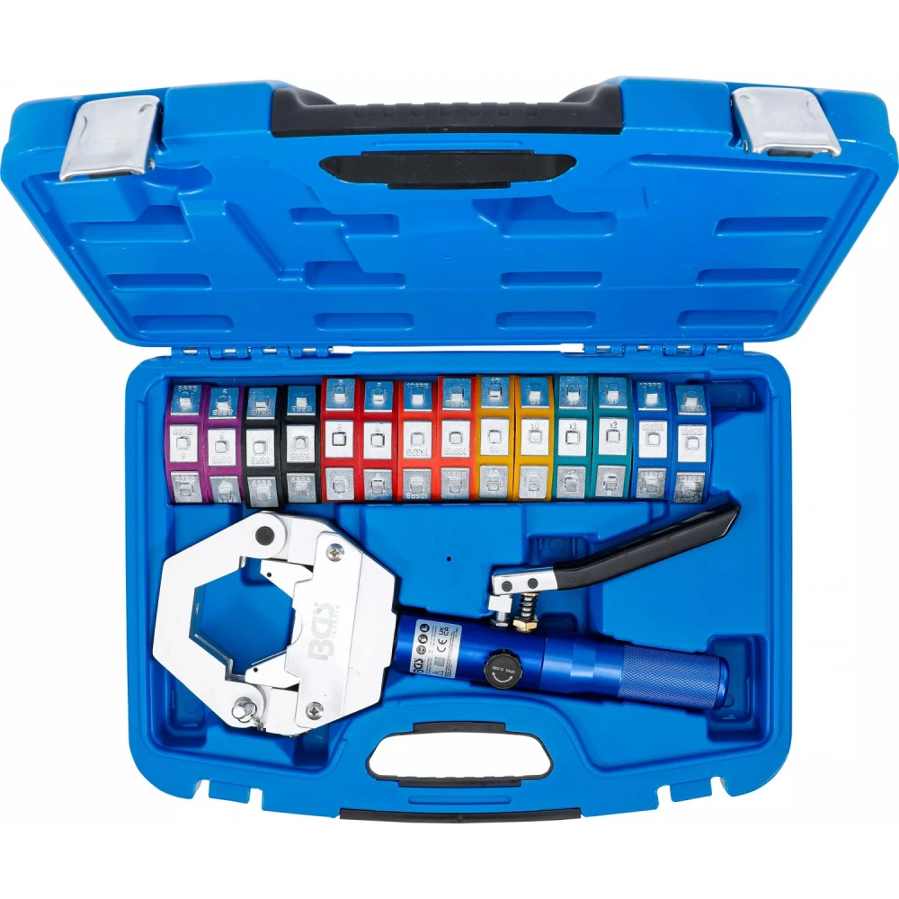 Комплект хидравлични клещи 35 kN, 15 мм - BGS72093