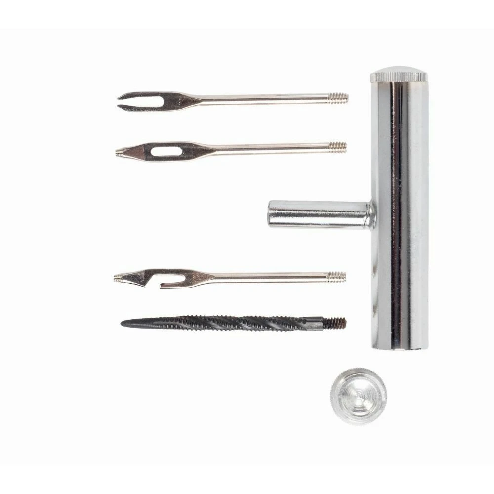 Метален комплект 4-в-1 за ремонт на гуми (тип „шило“) - 510-2420