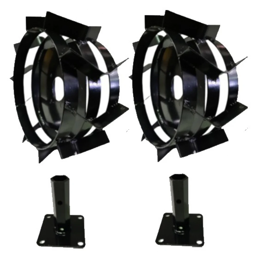 Комплект метални колела 500-12 с маншон, ос 23 - 12491