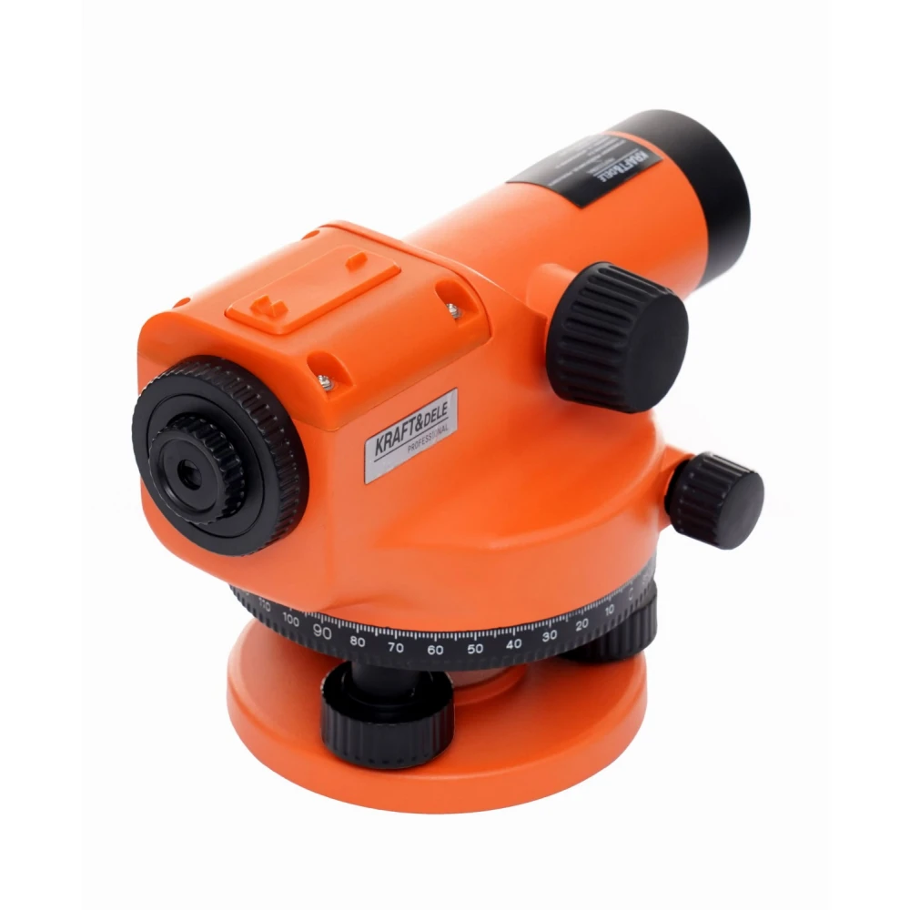 Комплект оптичен нивелир с лата, статив и куфар, 32 x - KD1095