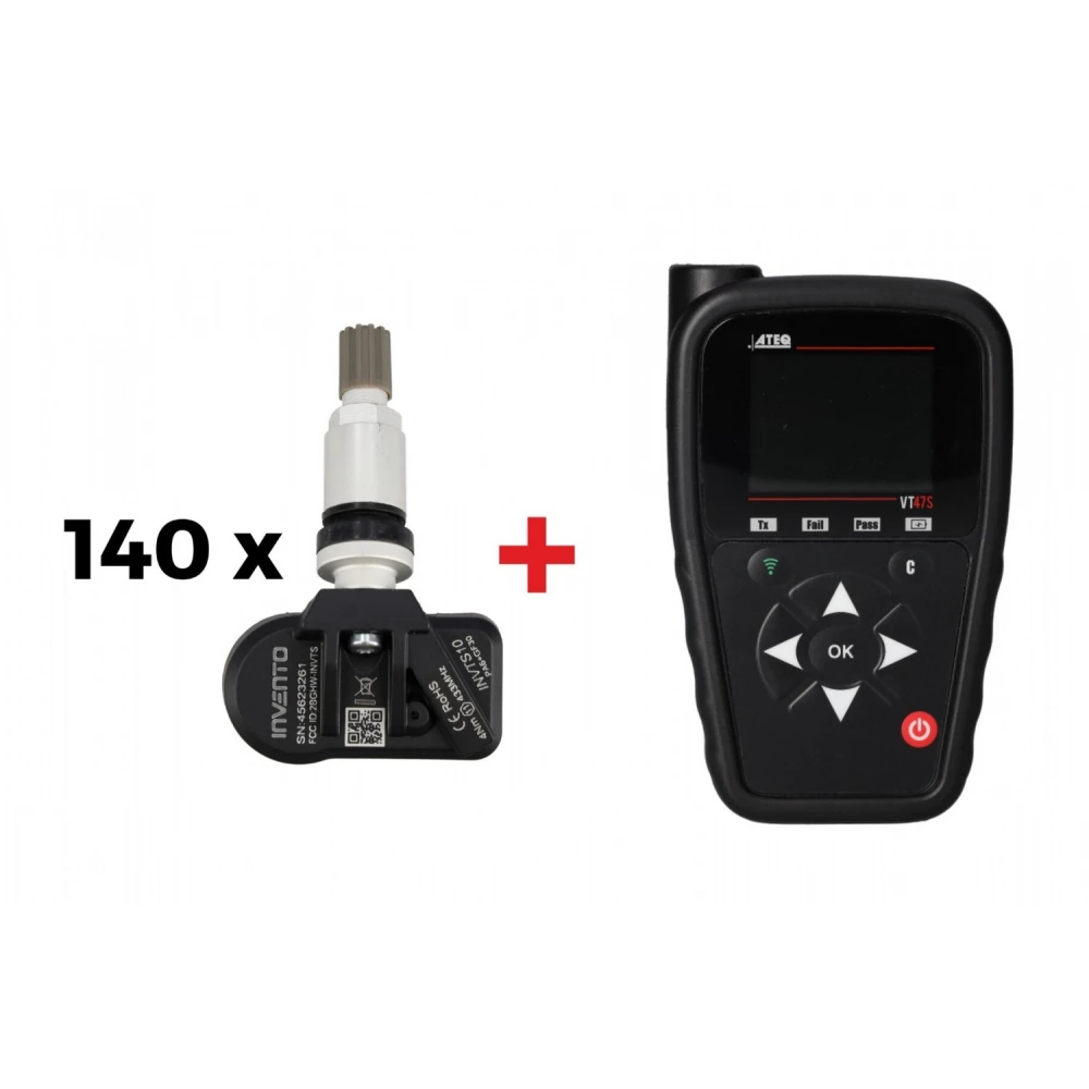Комплект сензори за следене налягането в гумите 140 бр. - INVTS10Z140T