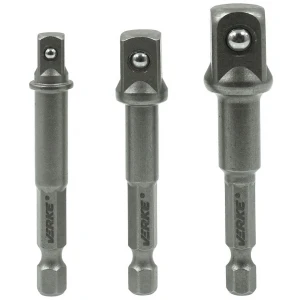 Комплект адаптори за преход към вложки, 1/2", 3/8", 1/4", 3 бр. - V39209