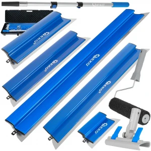 Комплект за шпакловане от 9 ножа в калъф - G02290