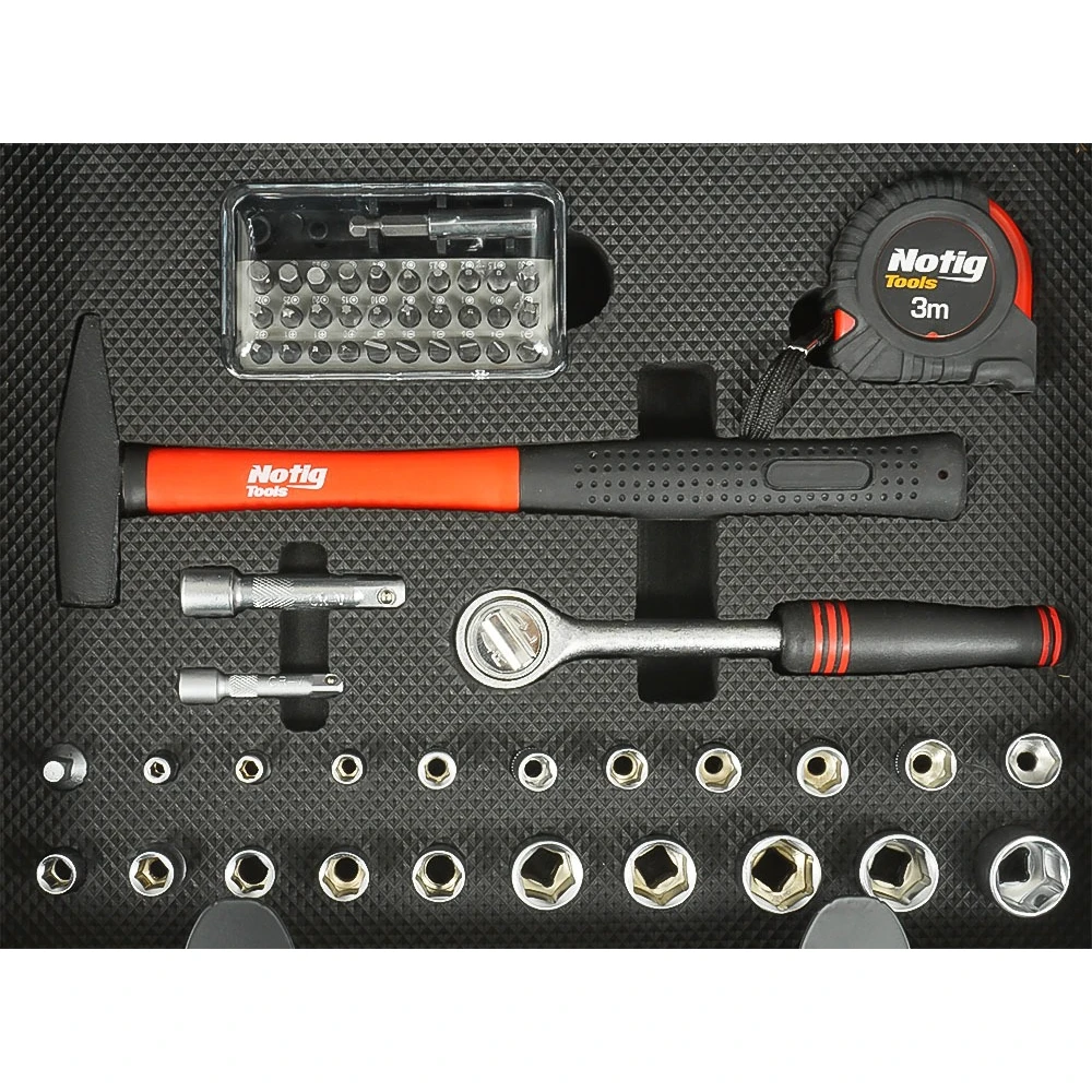 Комплект инструменти в метален куфар 90 части - N4803