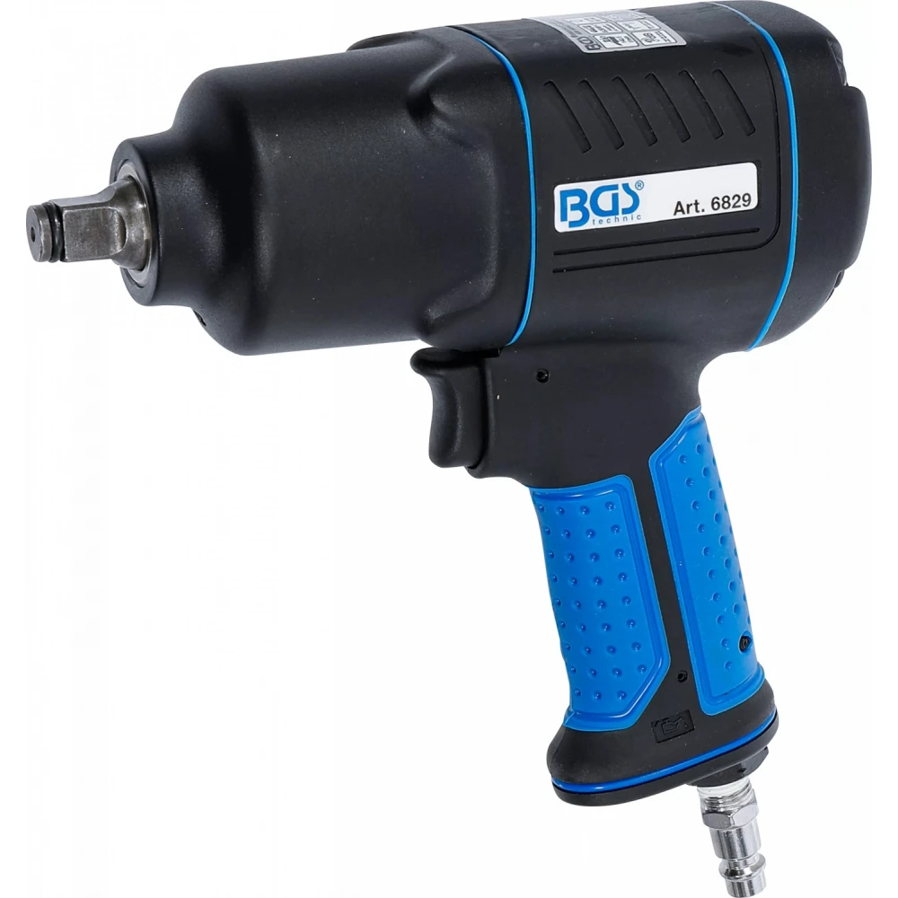 Пневматичен ударен гайковерт и вложки 1/2", 1200Nm, 16 части - BGS5295