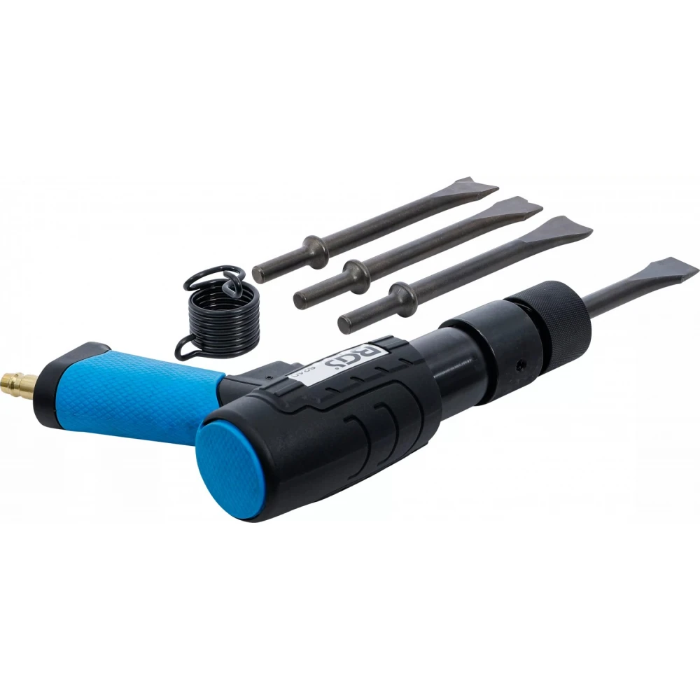 Комплект пневматичен ударен чук с 4 броя длета - BGS6240