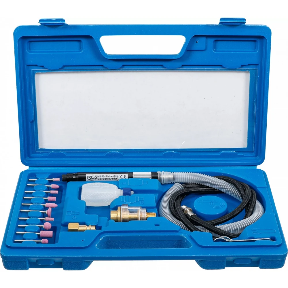 Пневматичен микро / прав шлайф, 17 части, 54 000 об./мин. - BGS3249