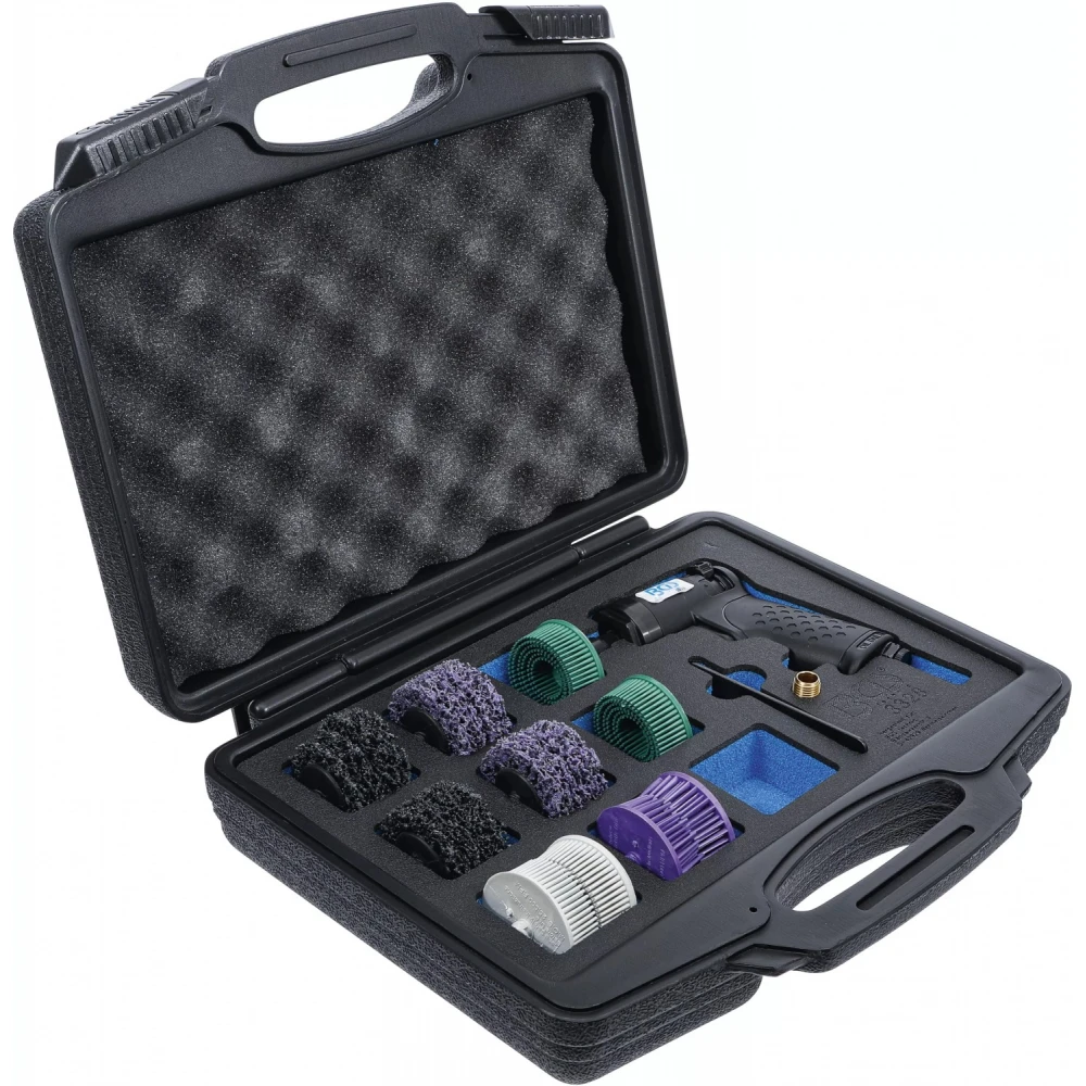 Комплект пневматична шлайфмашина с четки 17 части - BGS3328