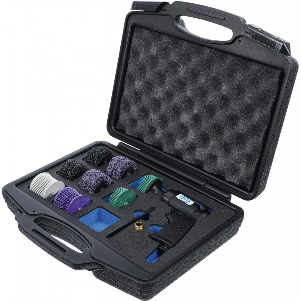 Комплект пневматична шлайфмашина с четки 17 части - BGS3328