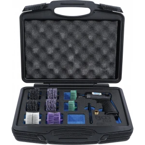 Комплект пневматична шлайфмашина с четки 17 части - BGS3328