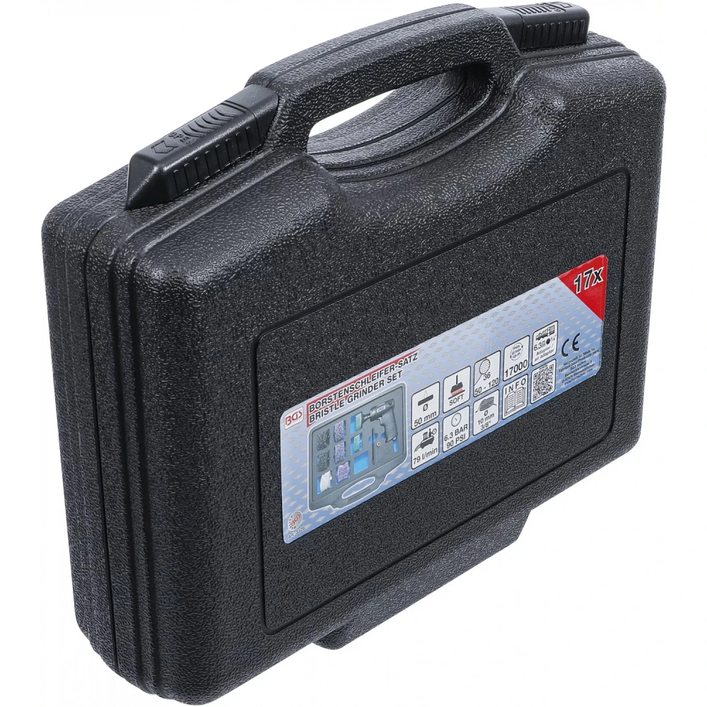 Комплект пневматична шлайфмашина с четки 17 части - BGS3328