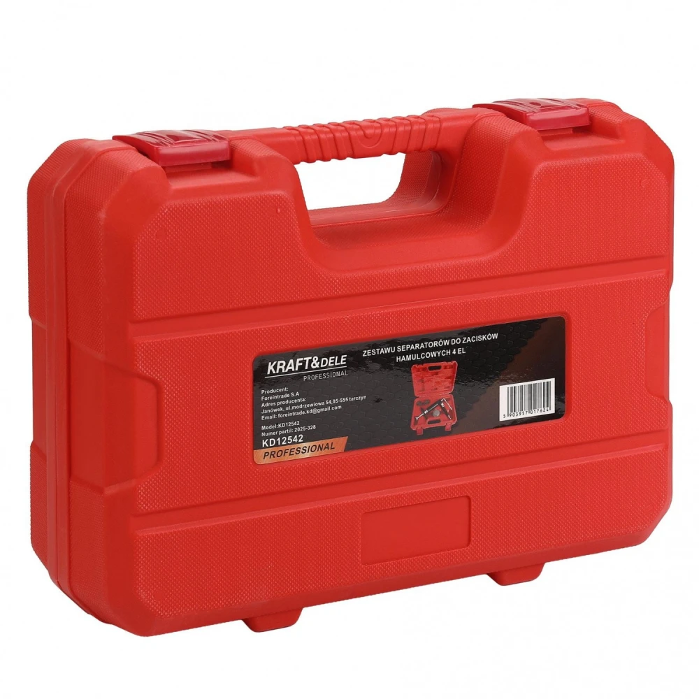 Пневматичен инструмент за прибиране на спирачни бутала, 8 бара - KD12542