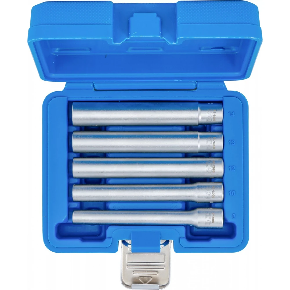 Комплект шестостенни вложки 8 - 14 мм 3/8" 5 части - BGS9863
