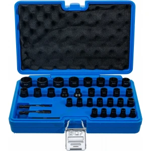 Комплект екстрактори за повредени болтове и гайки 32 броя - BGS74560