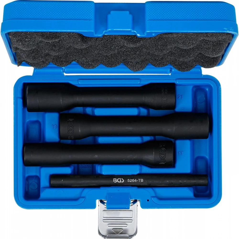 Комплект екстрактори за повредени болтове и гайки, 4 части - BGS5264