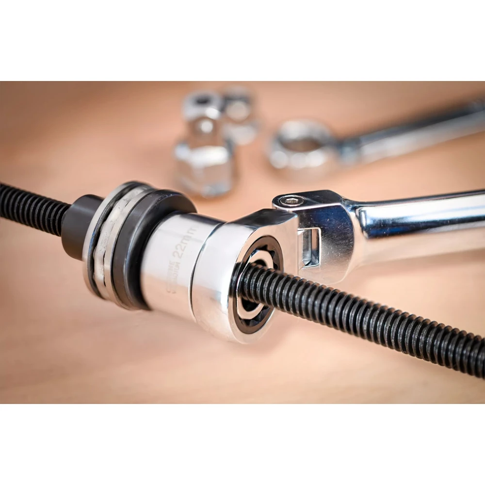 Комплект тресчотъчни ключове със сменяеми глави 27 части - BGS74274