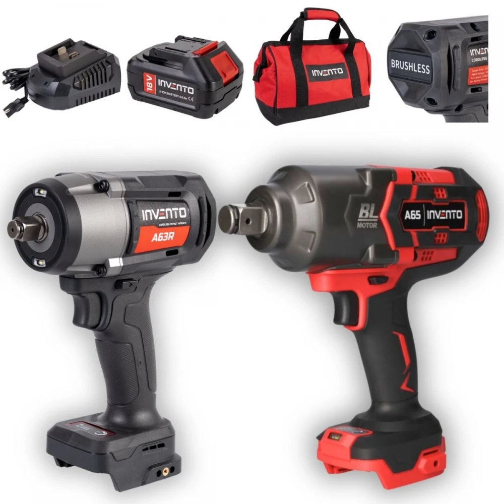 Комплект акумулаторни гайковерти + 2x 4Ah батерии, зарядно - PXASET6