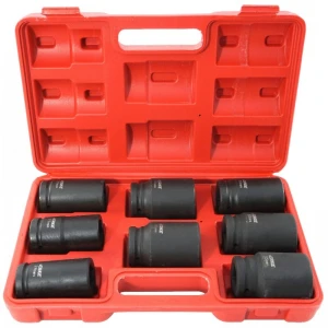 Комплект ударни вложки, 3/4", 24-38 мм, 8 броя - V39470