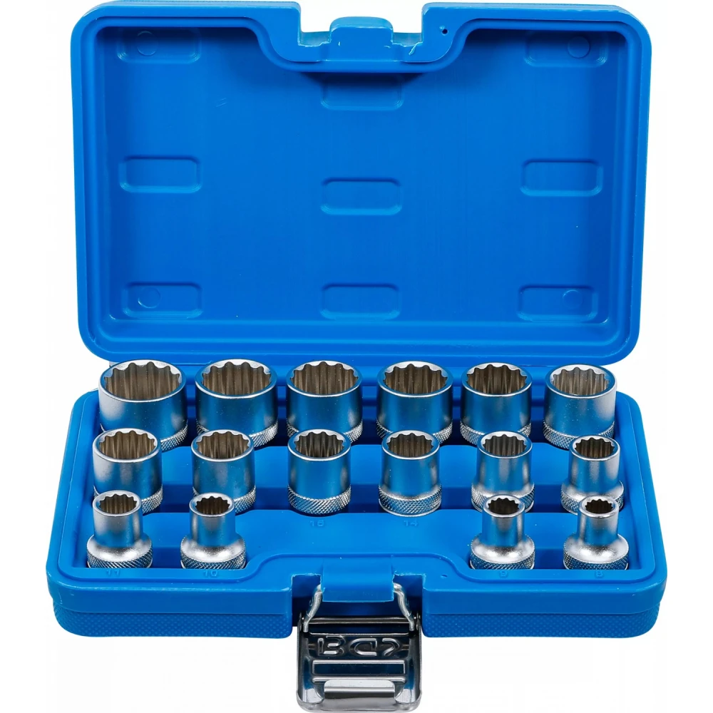 Комплект вложки / камъни 12-стен 1/2", 8 - 24 мм BGS2226