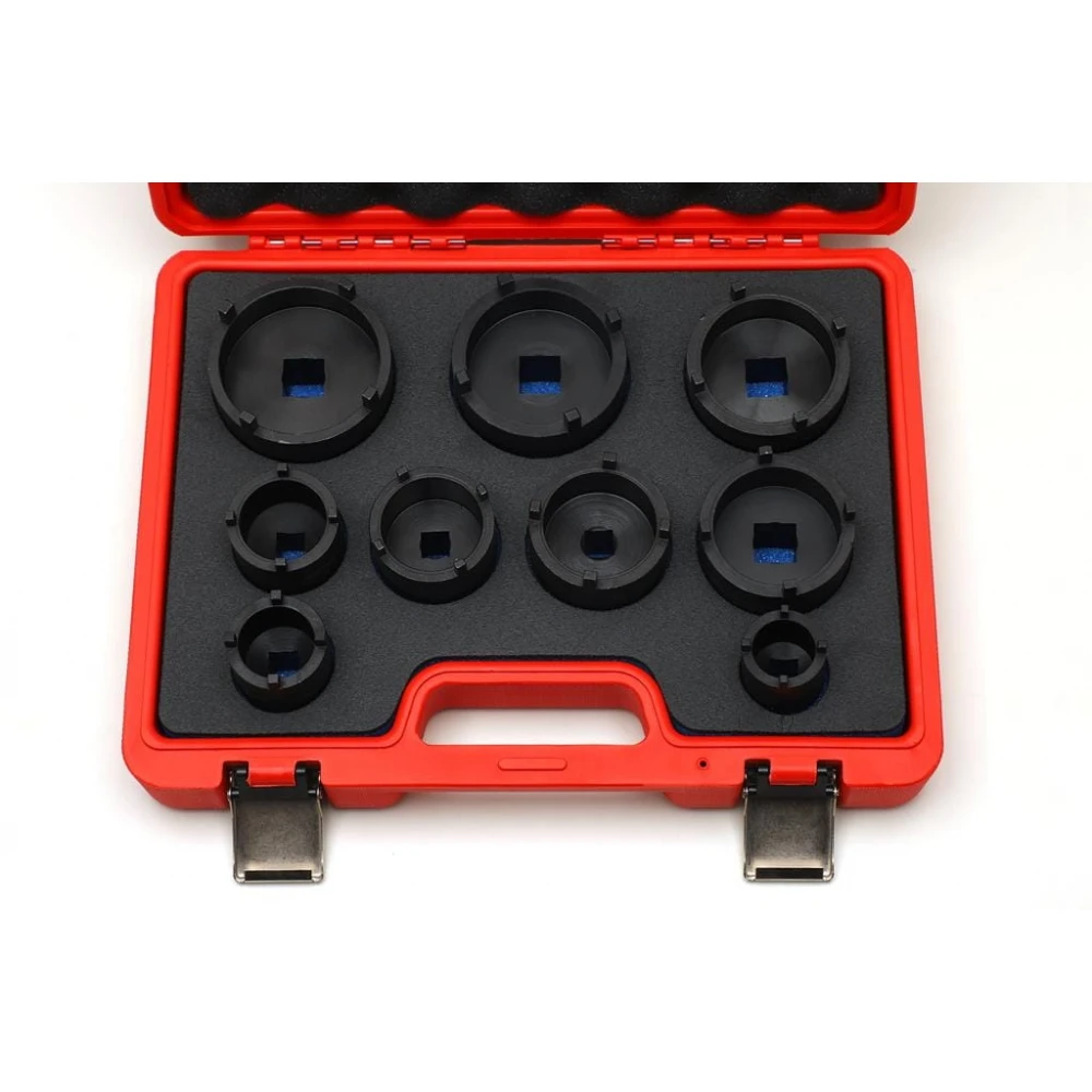 Комплект вложки за секторни гайки, KM 4-KM 12, 9 бр. - KD12536