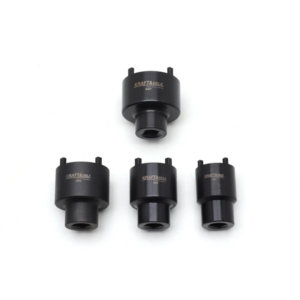 Комплект вложки за секторни гайки, KM 4-KM 12, 9 бр. - KD12536