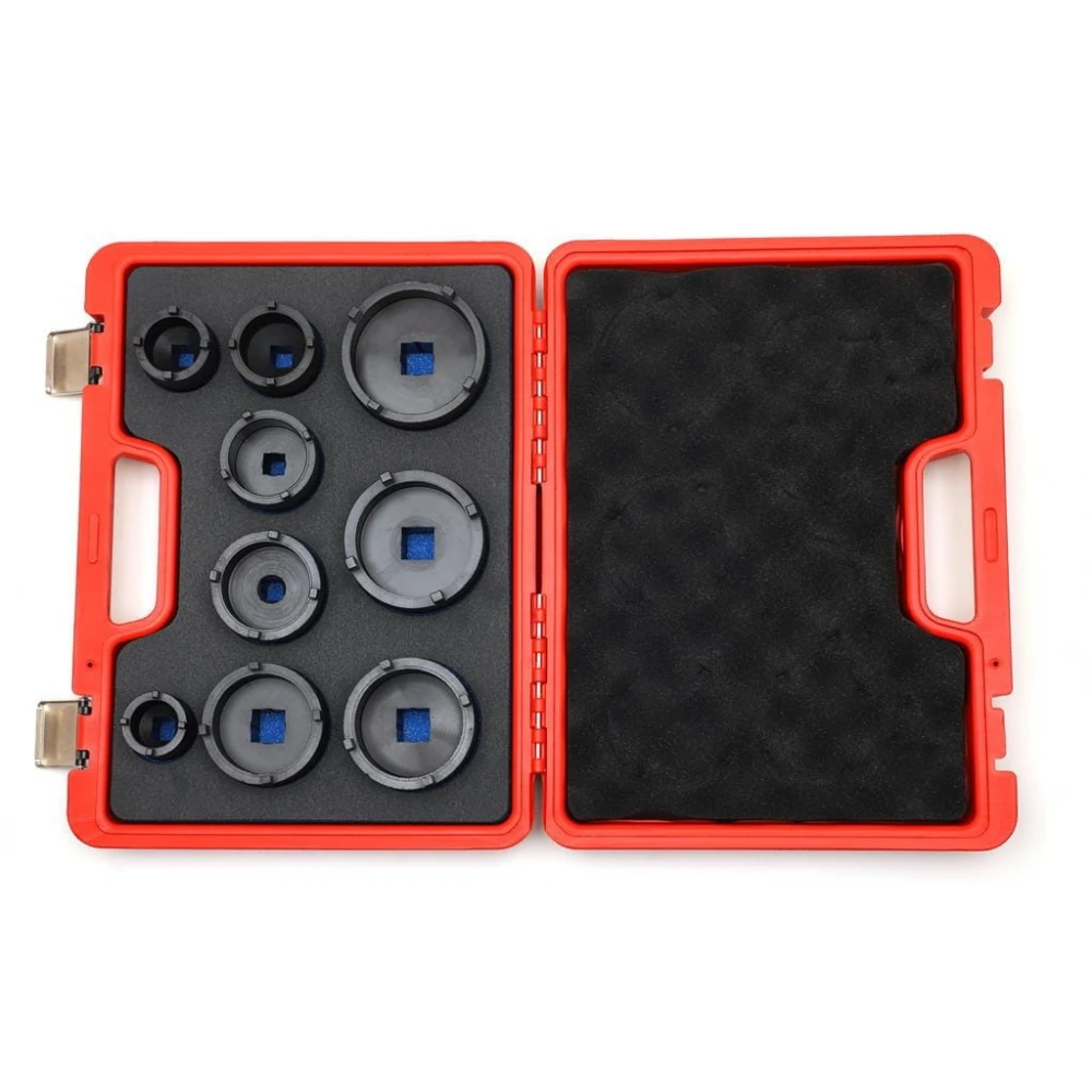 Комплект вложки за секторни гайки, KM 4-KM 12, 9 бр. - KD12536