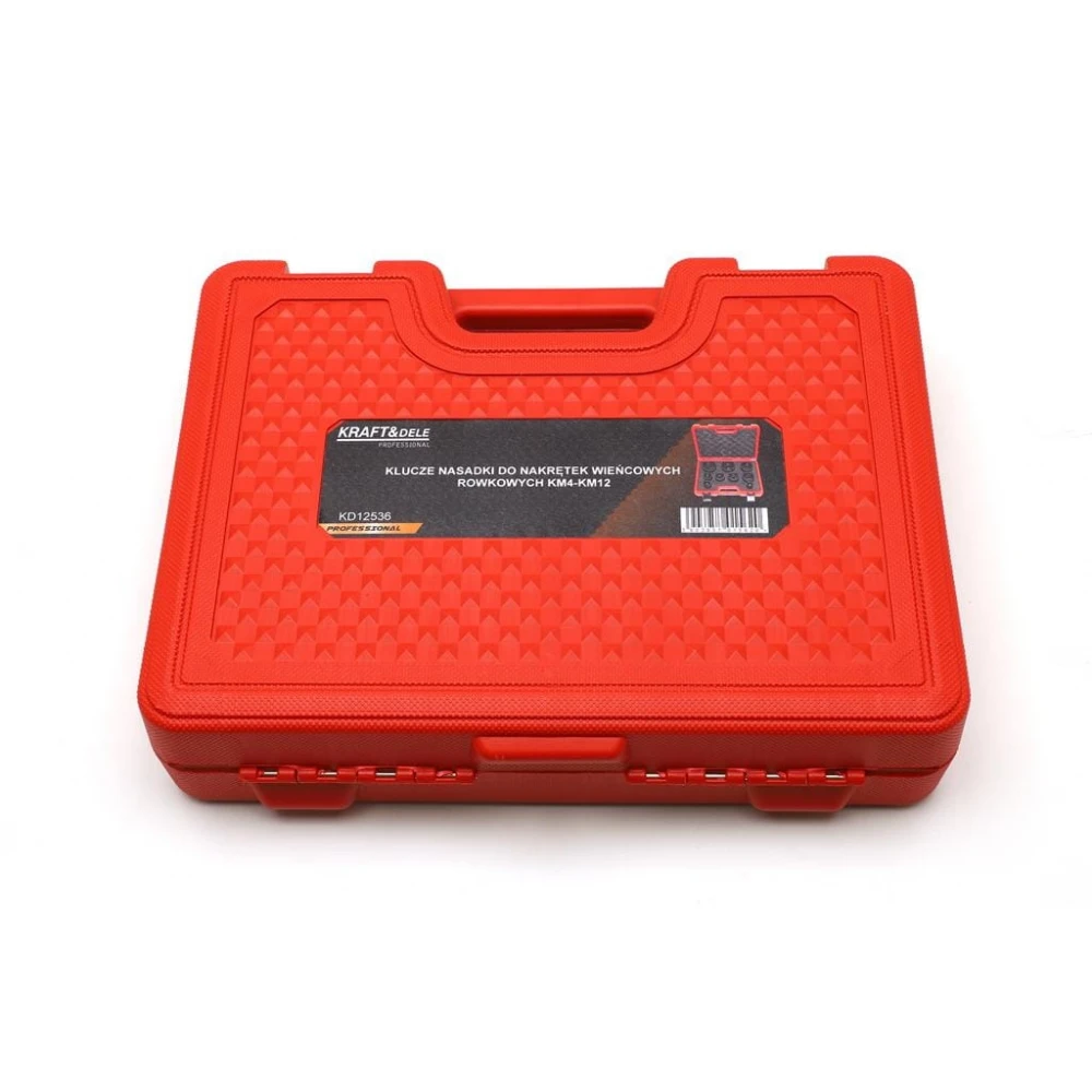 Комплект вложки за секторни гайки, KM 4-KM 12, 9 бр. - KD12536